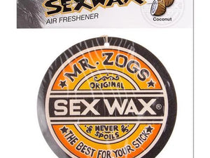 XL MR. ZOGS SEX WAX AIR FRESHENER - 5.5" - surferswarehouse