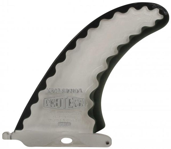 Pro Teck Power Flex 7" Clear / Smoke Center Fin