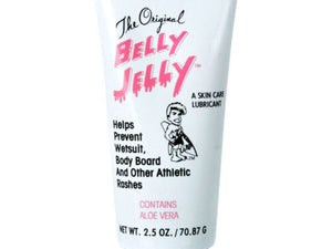 Helps prevent wetsuit ,body board and other athletic rashes  Belly Jelly