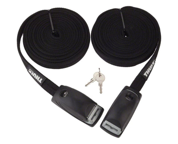 Thule Lockable steel core  straps with keys