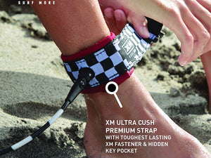 XM SURF MORE "REGULAR" SURFBOARD LEASH - surferswarehouse