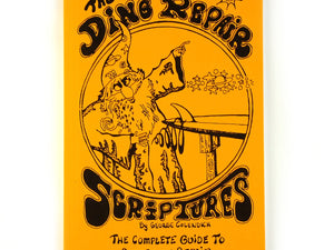 THE DING REPAIR SCRIPTURES BOOK - surferswarehouse Good  gift for surfers