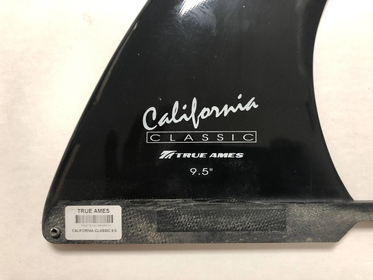 早割 万博 Classic California AMES TRUE Longboard BLACK / Fin サーフィン・ボディボード