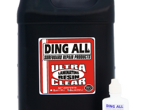 DING ALL SURFBOARD REPAIR ULTRA CLEAR LAMINATING RESIN