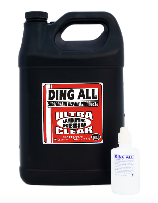DING ALL SURFBOARD REPAIR ULTRA CLEAR LAMINATING RESIN