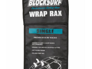 BLOCKSURF WRAP RAX SINGLE / SURFBOARD SOFT ROOF RACK - surferswarehouse