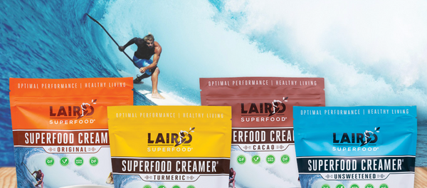 LAIRD superfood food and supplements for athletes surfers 