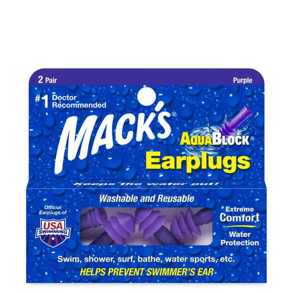 Macks Aqua Block® Ear Plugs 2 Pair - surferswarehouse Macks Aqua Block® Ear Plugs 2 Pair product_type surferswarehouse.myshopify.com
