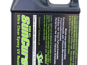 Ding All 8oz.SunCure Epoxy Resin Surfboard Repair surferswarehouse.myshopify.com