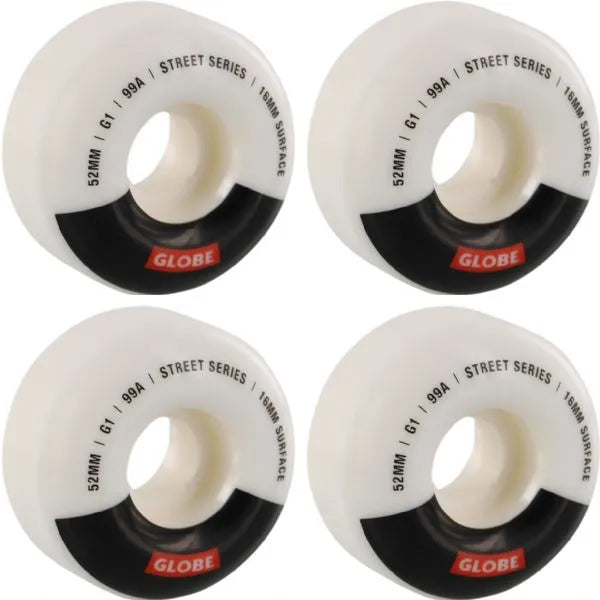 GLOBE SKATEBOARDS G1 SKATEBOARD WHEELS — 52mm 99a (SET OF 4) product_type surferswarehouse.myshopify.com