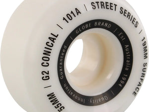 GLOBE G2 CONICAL STREET 55mm 101a (SET OF 4) product_type surferswarehouse.myshopify.com