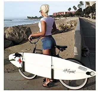 econo style Surfboard Side surfboard Rack for Bike - surferswarehouse Econo Style Surfboard Side Rack for Bike product_type surferswarehouse.myshopify.com