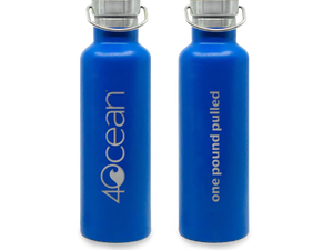 <span style="text-decoration: underline;"><strong>4Ocean Reusable Water Bottle:</strong></span> One pound of trash recovered from the world’s oceans, rivers 4ocean Reusable Water Bottle product_type surferswarehouse.myshopify.com