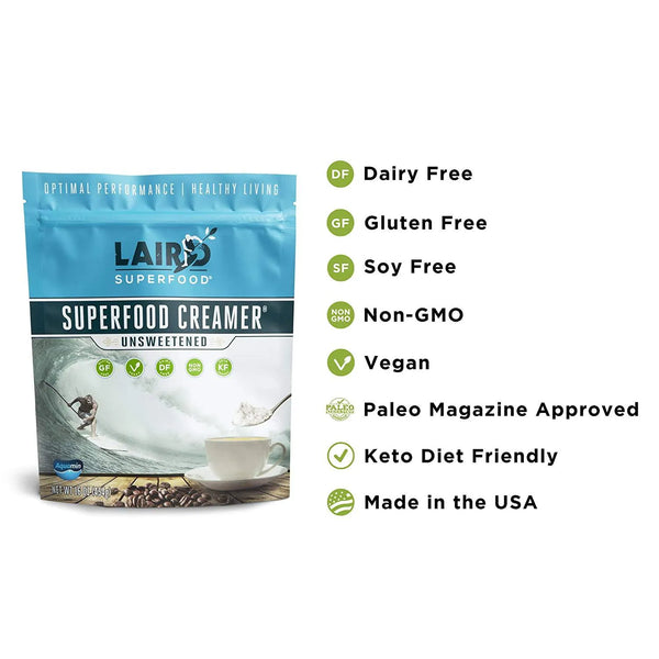 LAIRD UNSWEETENED SUPERFOOD CREAMER® - surferswarehouse LAIRD UNSWEETENED SUPERFOOD CREAMER® 8OZ Food, Beverages & Tobacco surferswarehouse.myshopify.com