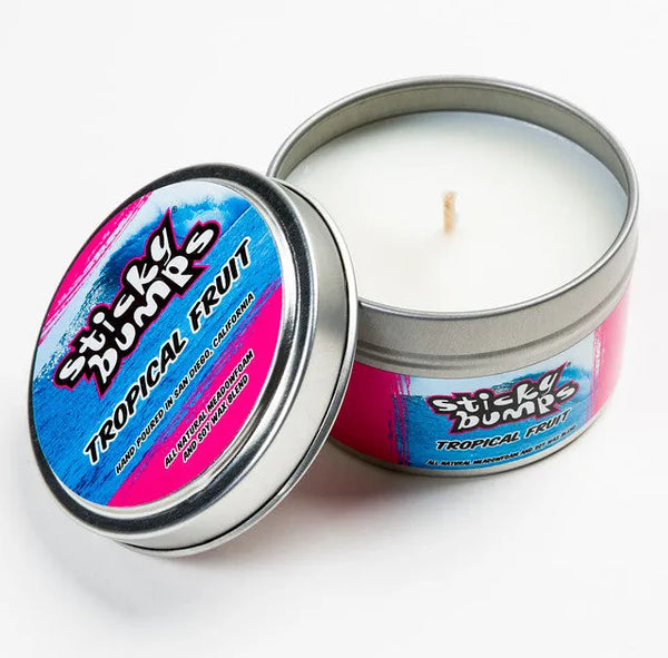 STICKY BUMPS WAX-SCENTED CANDLE surfing accessories surferswarehouse.myshopify.com