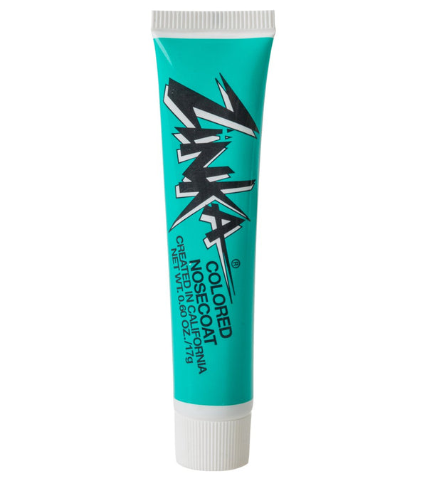 Zinka colored nosecoat tube on a white background Zinka sunscreen Zinka Nose Coat Waterproof Sunblock 0.6oz Sunscreen surferswarehouse.myshopify.com