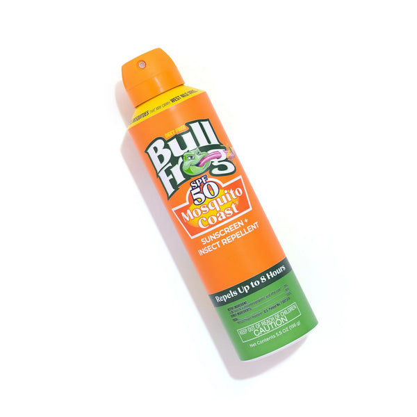 Bullfrog Mosquito Coast SPF50 Continuous Spray 5.5oz Lotion & Moisturizer surferswarehouse.myshopify.com
