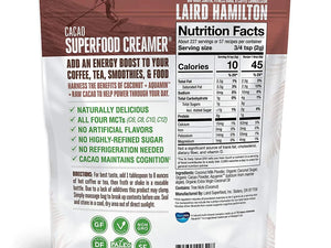 LAIRD CACAO SUPERFOOD CREAMER® - surferswarehouse LAIRD CACAO SUPERFOOD CREAMER® 8OZ Food, Beverages & Tobacco surferswarehouse.myshopify.com