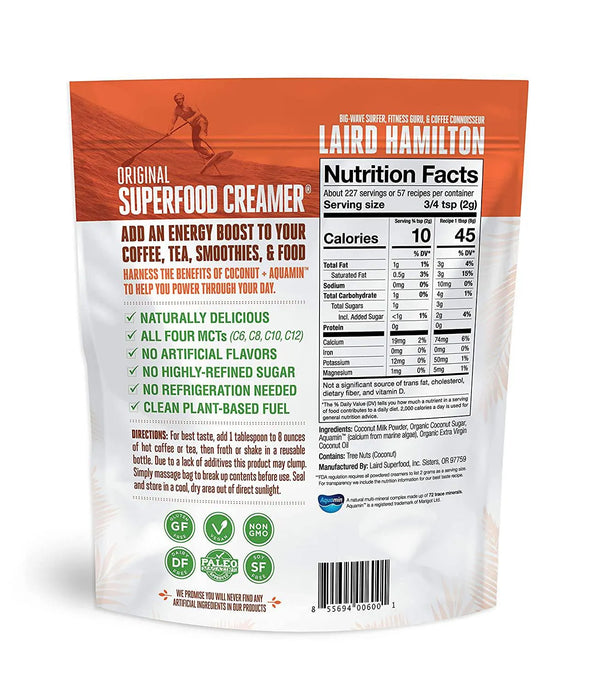 LAIRD ORIGINAL SUPERFOOD CREAMER® - surferswarehouse LAIRD ORIGINAL SUPERFOOD CREAMER® 8OZ Food, Beverages & Tobacco surferswarehouse.myshopify.com