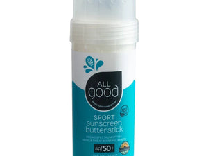 All Good Sport Mineral Sunscreen Butter Stick SPF 50 - 2.75 oz Sun Protection surferswarehouse.myshopify.com