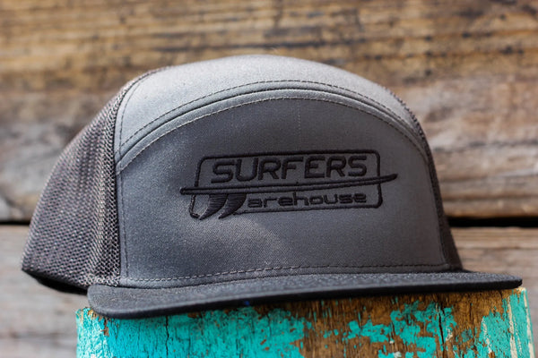SURFERS WAREHOUSE TRUCKER HAT - surferswarehouse SURFERS WAREHOUSE TRUCKER HAT Hats surferswarehouse.myshopify.com