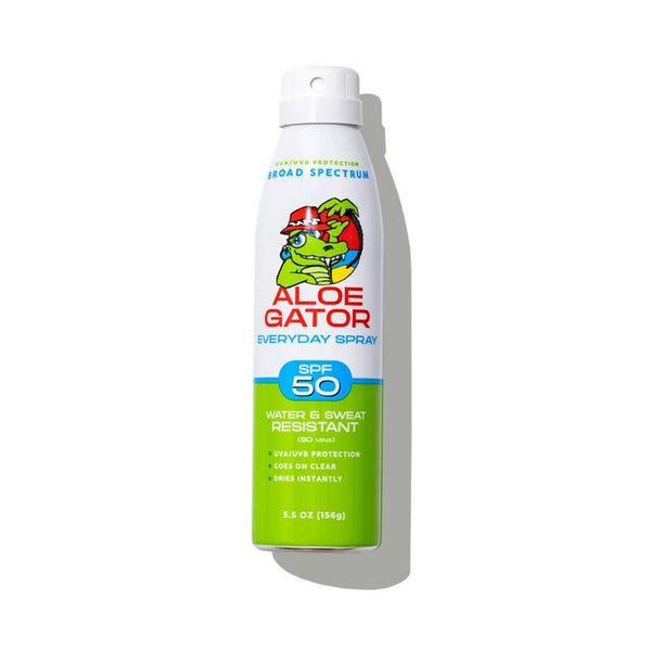 Aloe Gator Continuous Spray Sunscreen - SPF 50 Sun Protection surferswarehouse.myshopify.com
