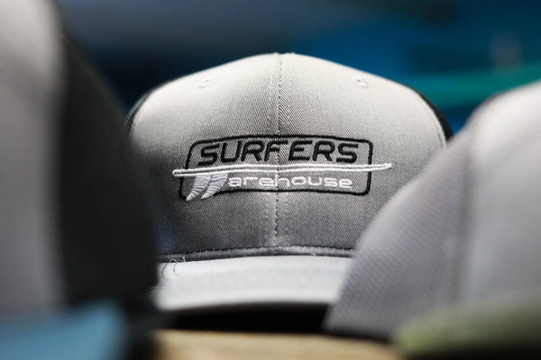 SURFERS WAREHOUSE TRUCKER HAT - surferswarehouse SURFERS WAREHOUSE TRUCKER HAT Hats surferswarehouse.myshopify.com