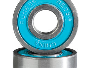 Bones Bearings - 8mm Bones BIG BALLS REDS Skate Rated Skateboard Bearings (8) Pack skateboard hardware surferswarehouse.myshopify.com