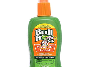Bullfrog Mosquito Coast Bug Spray Insect Repellent + Sunscreen SPF 50, Pump Spray 4.7 Fl Oz Lotion & Moisturizer surferswarehouse.myshopify.com