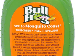 Bullfrog Mosquito Coast Bug Spray Insect Repellent + Sunscreen SPF 50, Pump Spray 4.7 Fl Oz Lotion & Moisturizer surferswarehouse.myshopify.com