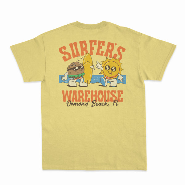 Surf Shop t shirt  Surfers Warehouse  Ormond beach fl  Surf Shop Ormond Beach Florida Surfer's Warehouse Cool Characters T-Shirt Apparel & Accessories surferswarehouse.myshopify.com