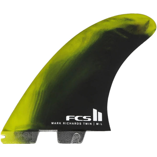 FCS II Mark Richards Twin + Stabiliser Fins SurfBoard Fins Set