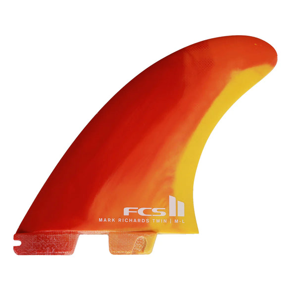 FCS II Mark Richards Twin + Stabiliser Fins SurfBoard Fins Set