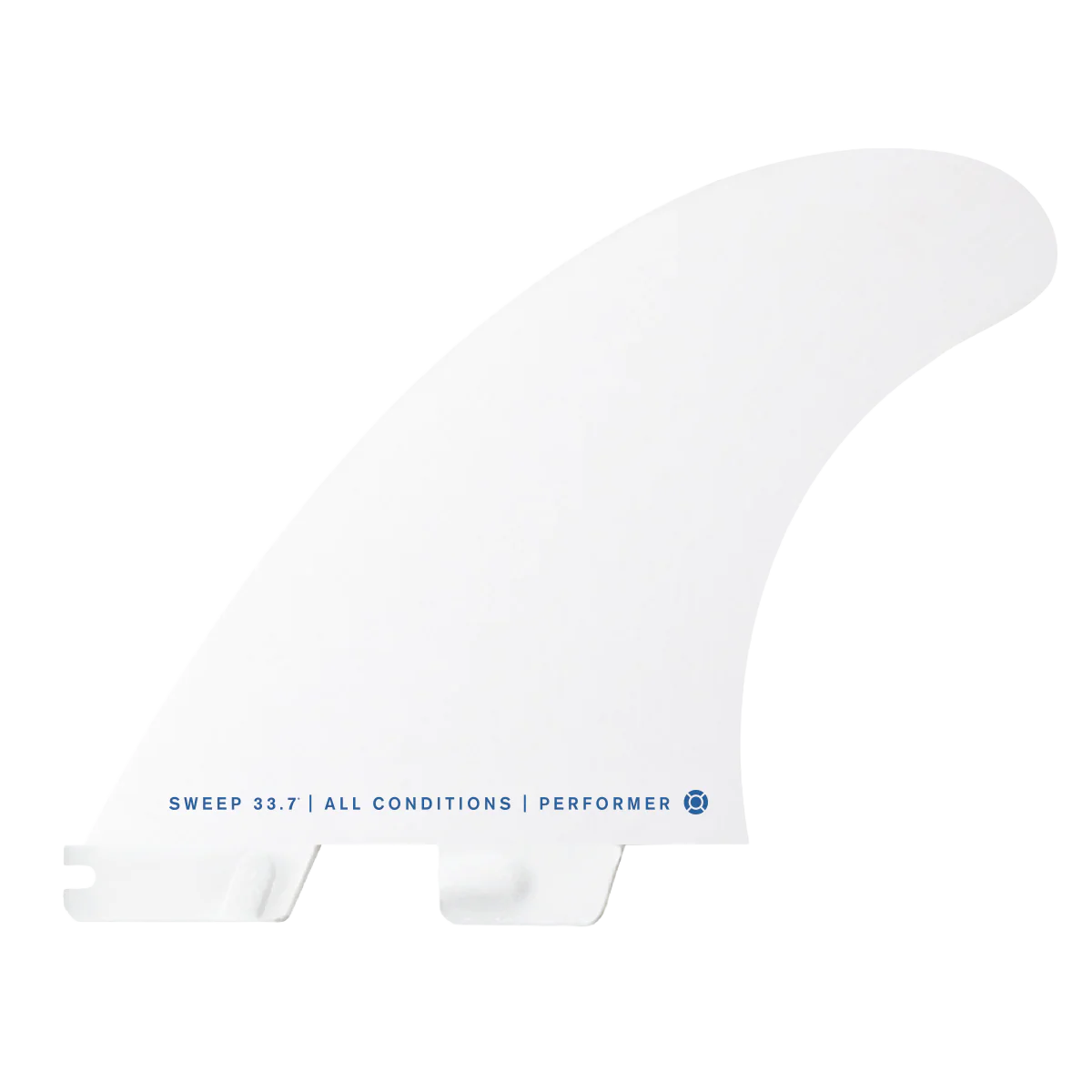 FCS Performer 2 tri set white – surferswarehouse