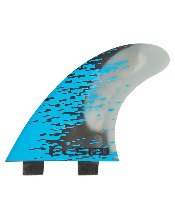 FCS PC-5 Tri-Fin Set Blue Smoke Medium  SurfBoard Fin Set