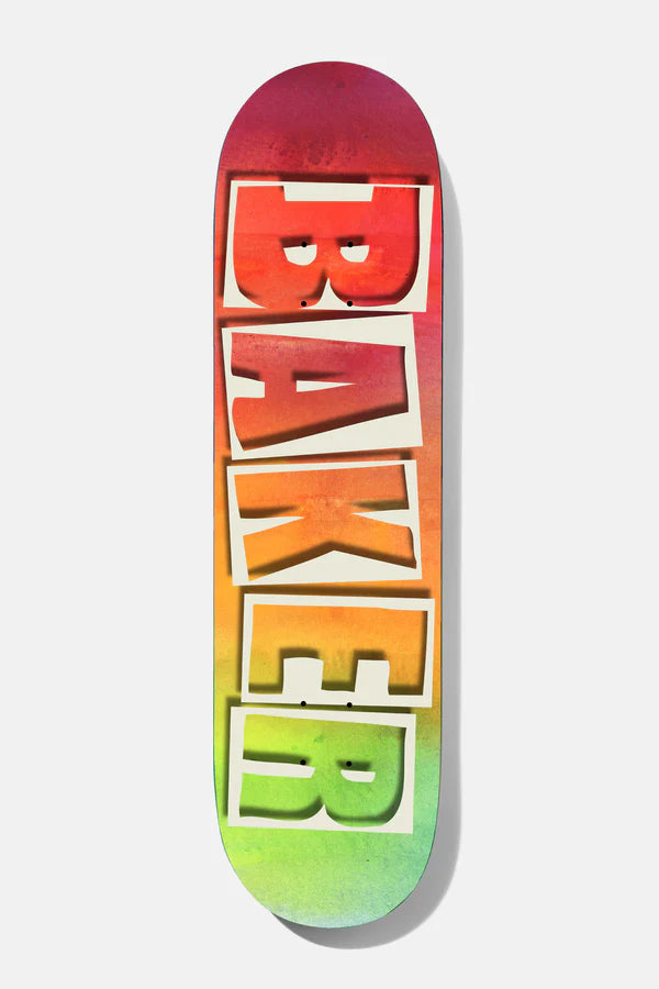 Baker Figueroa Brand Name Watercolor Deck Skateboards surferswarehouse.myshopify.com