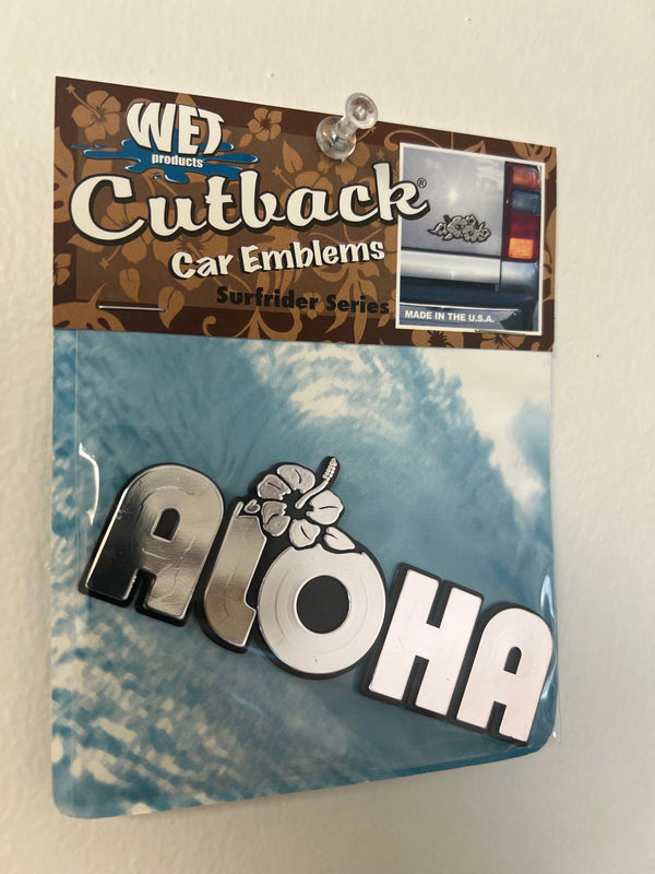 Cutbacks Car Emblems    surf riders series