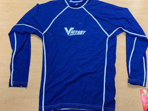 Victory Mens Medium Long Sleeve Rashguard/ CLEARANCE - surferswarehouse Victory Mens Long Sleeve Rash Guard / CLEARANCE Clearance surferswarehouse.myshopify.com