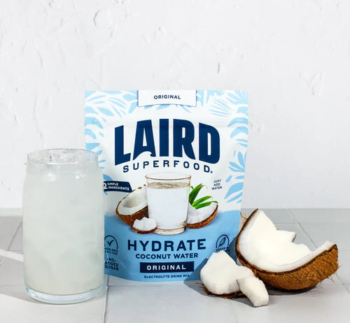 LAIRD SUPERFOOD HYDRATE COCONUT WATER 8OZ