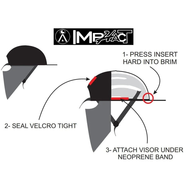 INDO SURF IMPACT HELMET HAT