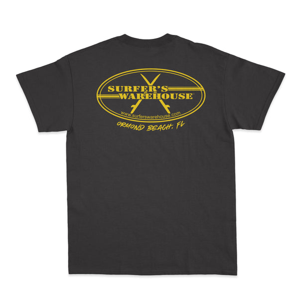 Ormond Beach Surf Shop Surfer's Warehouse  Logo T-Shirt