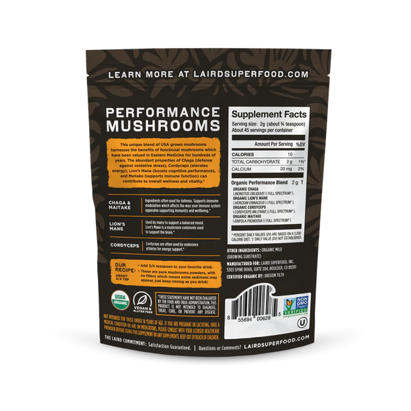 Larid Super Food Organic Performance Mushrooms Food, Beverages & Tobacco surferswarehouse.myshopify.com