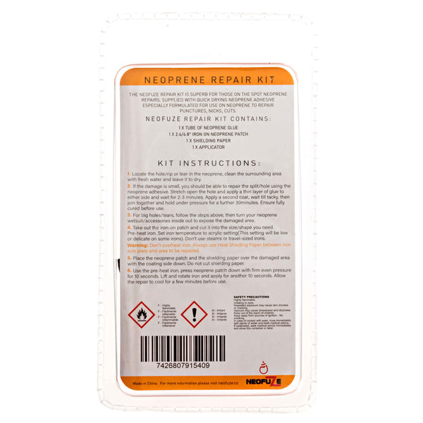 Neofuze- Neoprene Wetsuit Repair Kit wetsuit repair surferswarehouse.myshopify.com