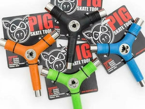 Pig skate tools  PIG TRI-SOCKET THREADER SKATE TOOL product_type surferswarehouse.myshopify.com