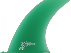 Ray Gun Green Fiberglass Center Fin - 7.0" surfboard fins surferswarehouse.myshopify.com