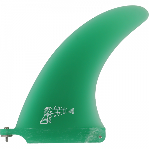 Ray Gun Green Fiberglass Center Fin - 7.0" surfboard fins surferswarehouse.myshopify.com