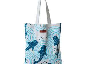 Sand Cloud Shark Ripples Everyday Tote Beach bag surferswarehouse.myshopify.com