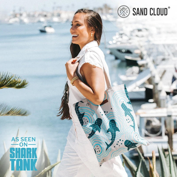 Sand Cloud Shark Ripples Everyday Tote