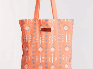 Sand Cloud Diamond Mudcloth Everyday Tote Beach bag surferswarehouse.myshopify.com