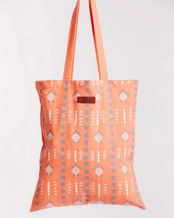 Sand Cloud Diamond Mudcloth Everyday Tote Beach bag surferswarehouse.myshopify.com